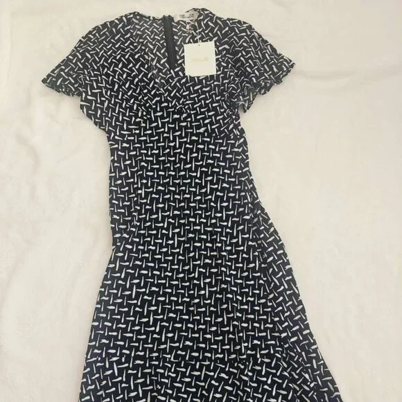 NWT Diane von Furstenberg DVF Celia floral-print crepe midi dress - Picture 6 of 8